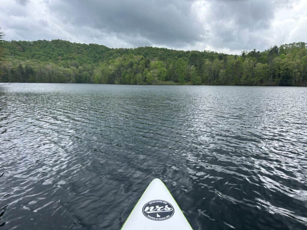 Paddleboarding Lake Julia
