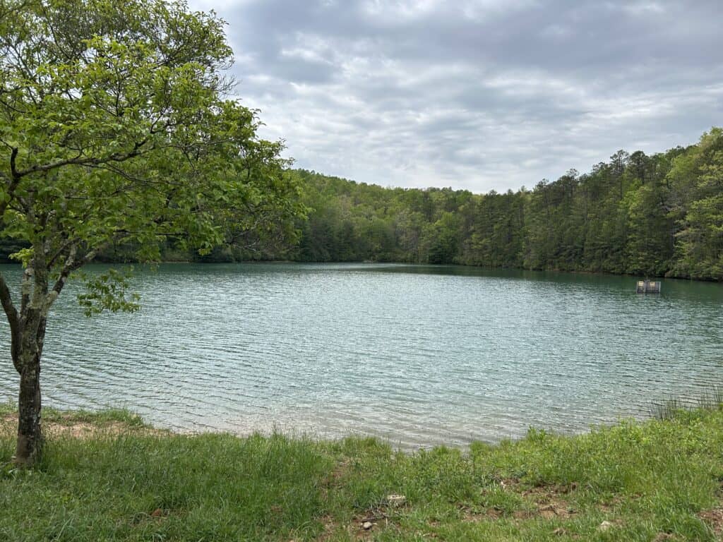 Fawn Lake in Dupont State Recreational Forest