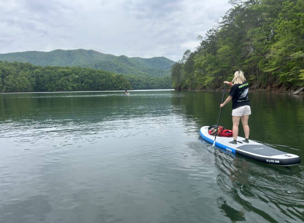 SUP Asheville Paddleboarding Fontana Lake